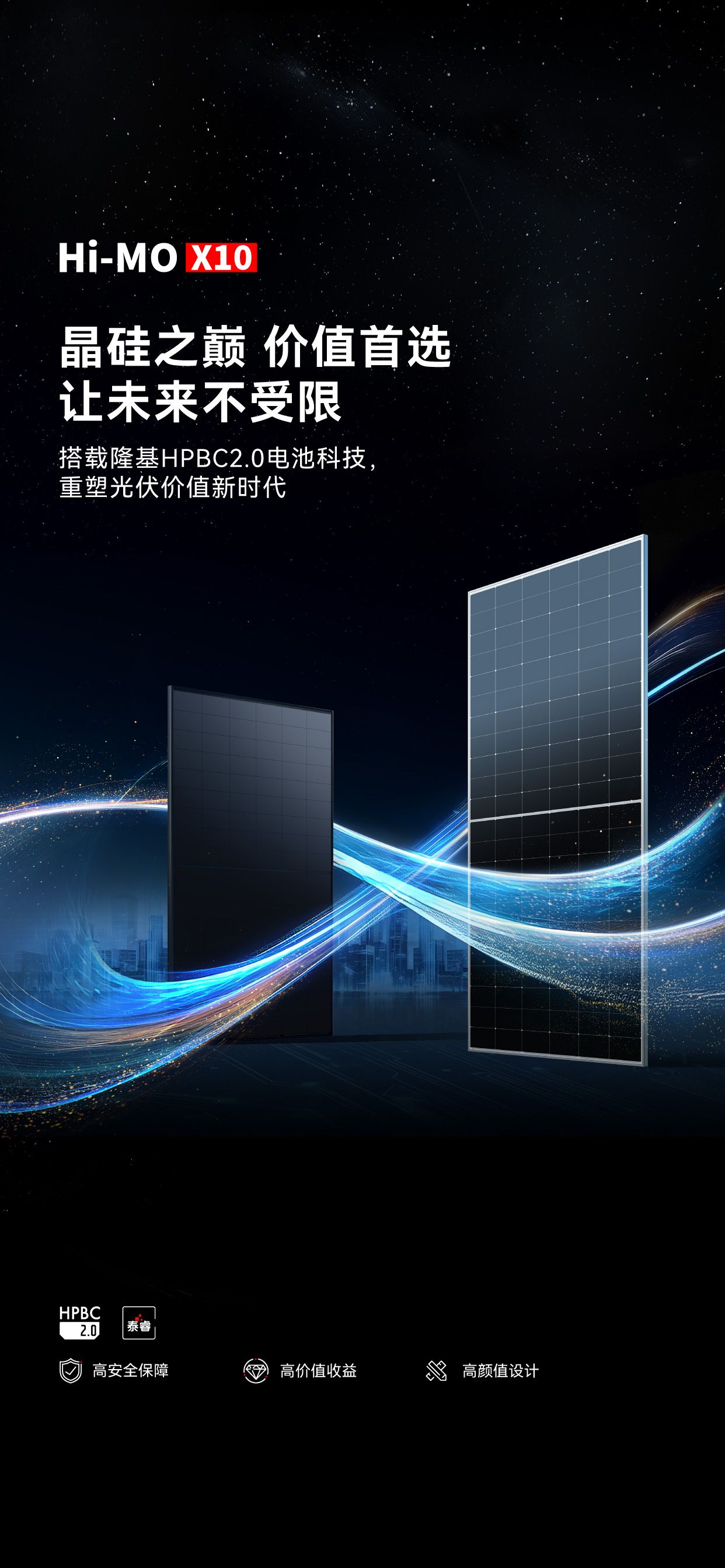GW 级智能智造基地
以核心技术定义光伏品质基准