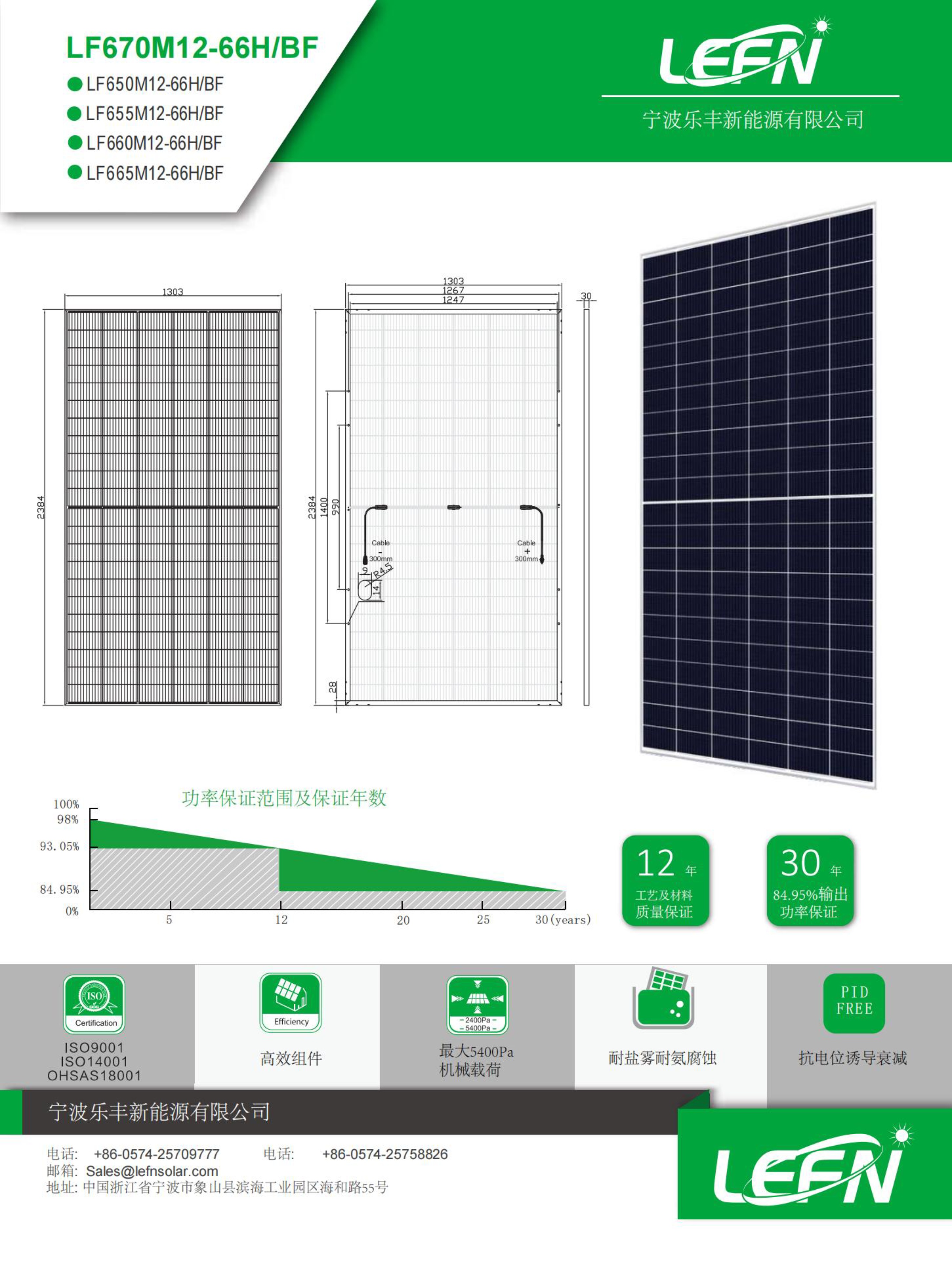 LF650-670M12-66H/BF 产品规格书